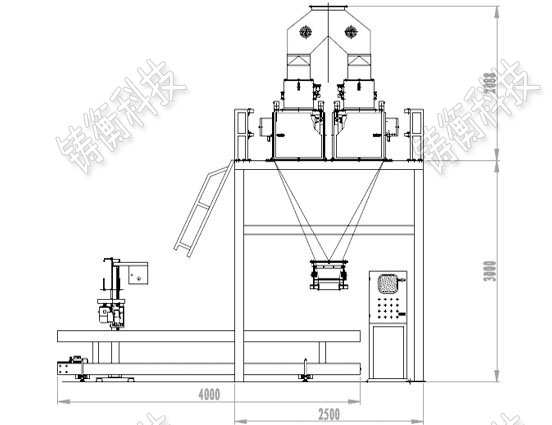 不銹鋼自動(dòng)包裝秤